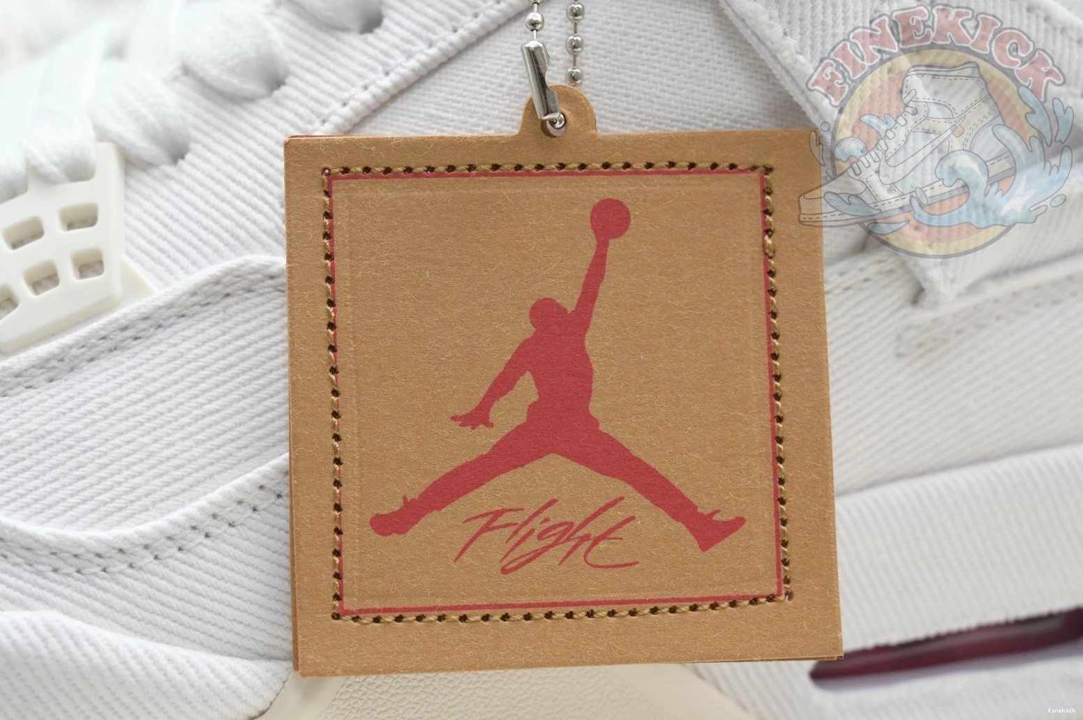 white Jordan Air Jordan tag) 4 levis (levis 0814